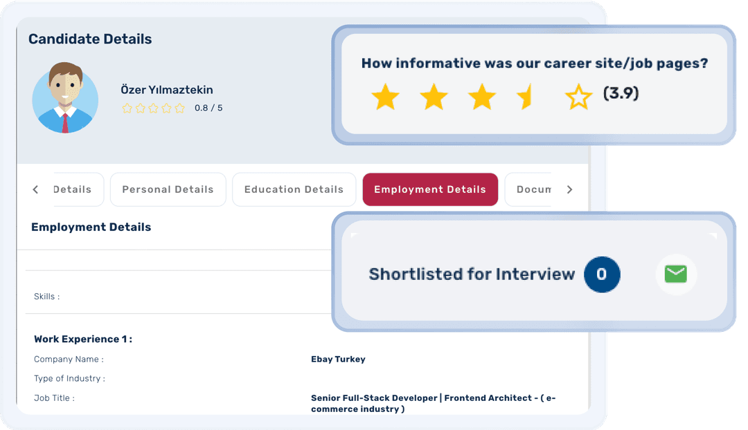 Deliver a seamless, end-to-end hiring experience